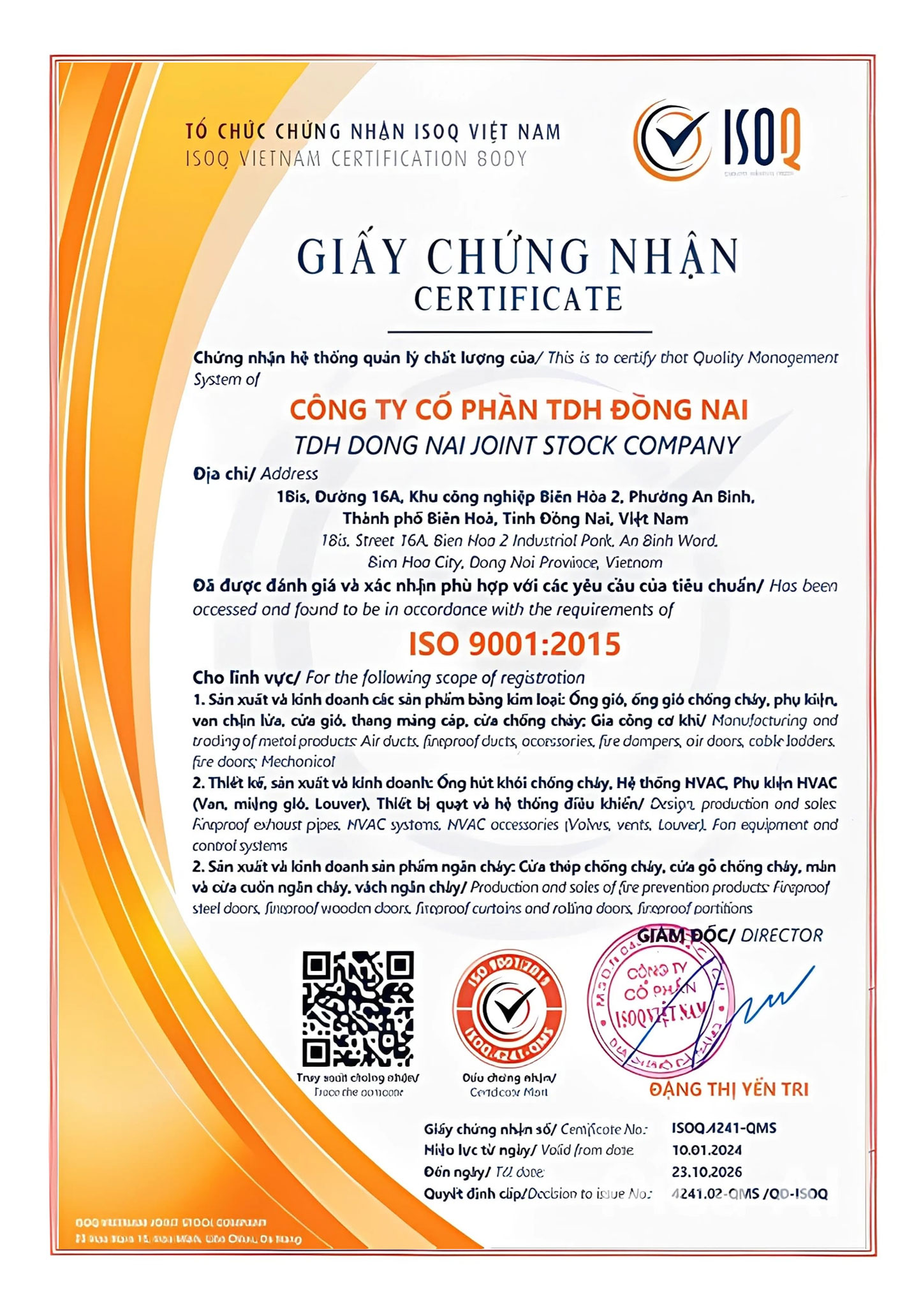 ISO 9001:2015