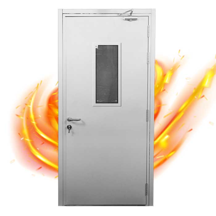 Cửa Thép Chống Cháy EI90 1 Cánh 