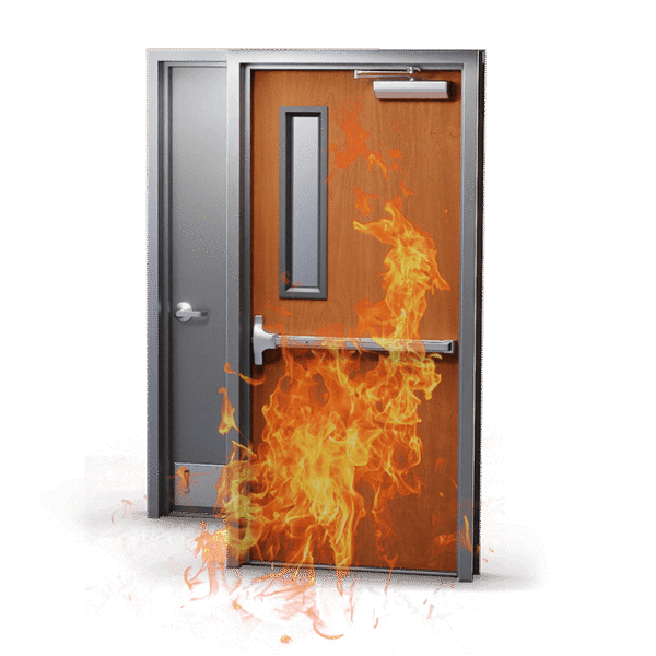 Cửa thép và cửa gỗ chống cháy EI60 TDH Đồng Nai